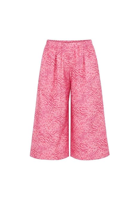 Pantaloni con stampa animalier SAINT BARTH | AML0003 AMALIA JR00079L LUREX ANIMALIER MIX21